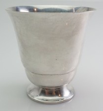 Antico Leopoldo Janesich Trieste Italia 800 Argento Vino Calice Coppa