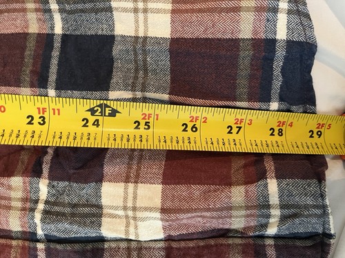 Volcom Flannel Plaid Shirt Men's Size Large Modern Fit Long Sleeve - Picture 5 of 7