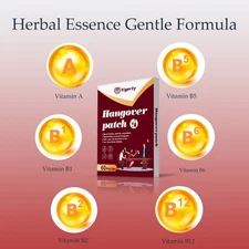 60Pcs Hangover Patch Pre/After Drinking Recovery Party Essential Fast Relief Pad