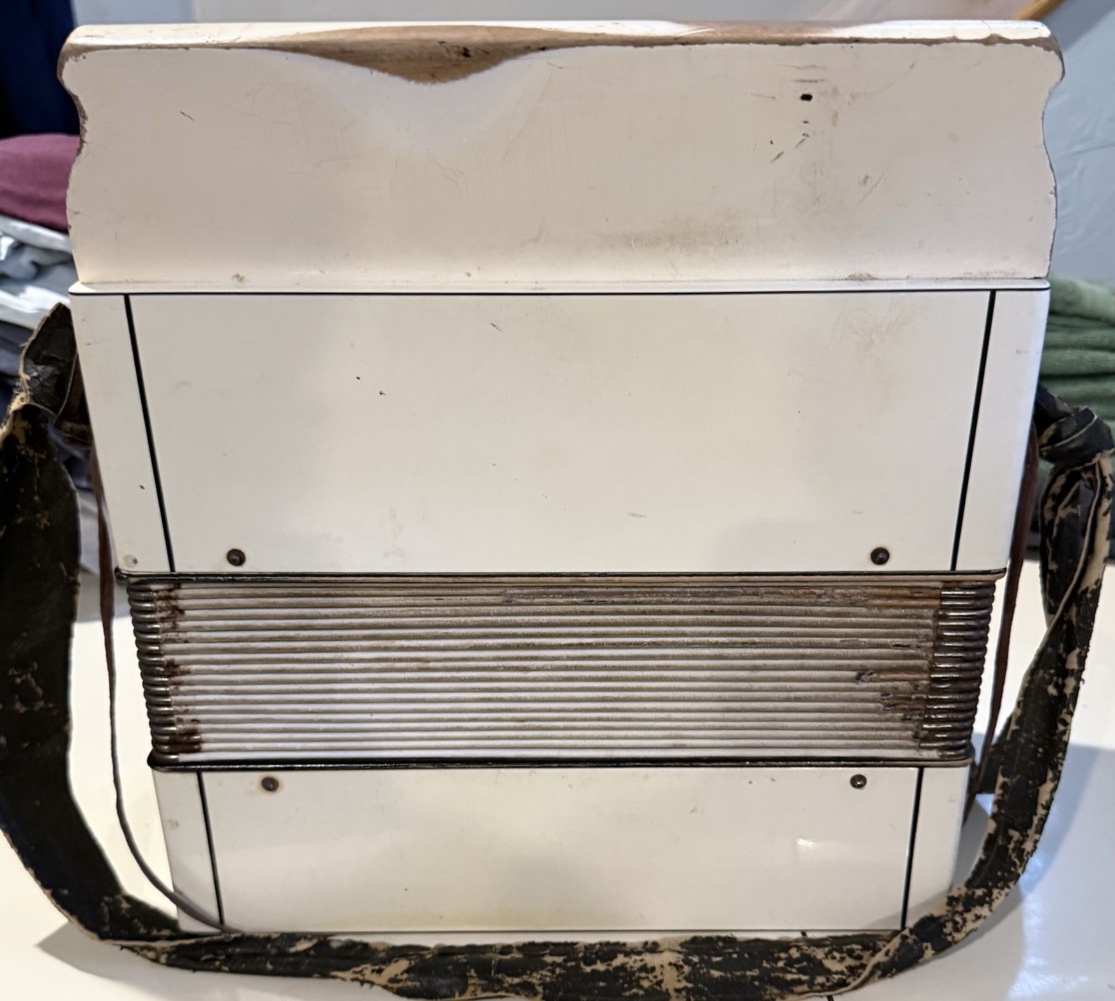 Original Venezia accordion Steel Reads Germany Made, Vintage