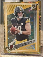 2025 Panini Donruss The Rookies Rookie Will Howard #10 Pittsburgh Steelers