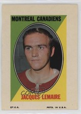 1970-71 Topps Sticker Stamps Jacques Lemaire HOF z9k