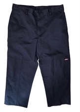 Dickies Men  s 38x30 Blue Work Pants 874 Original Fit Straight Leg Twill Navy