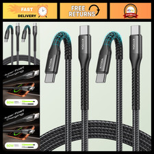 USB C to C Cable 60W Fast Charging 6FT USB C to USB C Cable for CarPlay