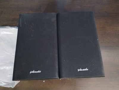 Polk Audio R1 Bookshelf Speakers Pair Tested Working