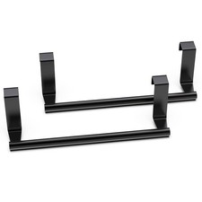 Towel Rack for Cabinet, Strong Steel Kitchen Over Cabinet Towel Bar Holder,...