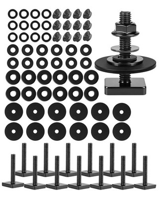 T Slot Bolts for Roof Rack Cross Bars, Platform, Cargo Basket, Stainless Squa...