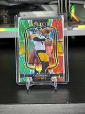 Select 2025 Chris Boswell Premier Level Prizm #151 Steelers Green & Red Shock