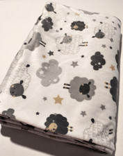 Parent's Choice Sheep Baby Blanket gray 28 X 39 Inches Gray