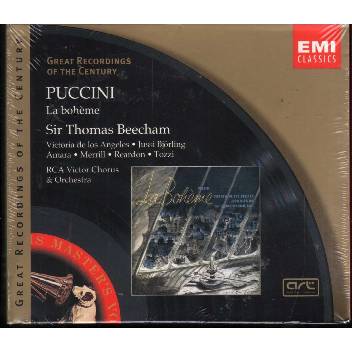 Puccini, De Los Angeles, Bjorling CD La Bohème EMI Classics – 5677502 Sealed