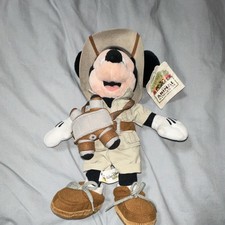 Disney Mickey Mouse Animal Kingdom Safari Plush Toy Walt Disney World