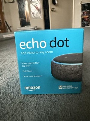 Amazon Echo Dot (3rd Generation) Smart Speaker - Black - Open Box - Tested!