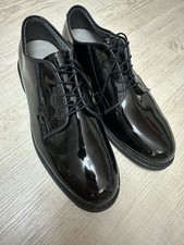 Bates high-gloss uniform Oxford shoes Men  s Size 10
