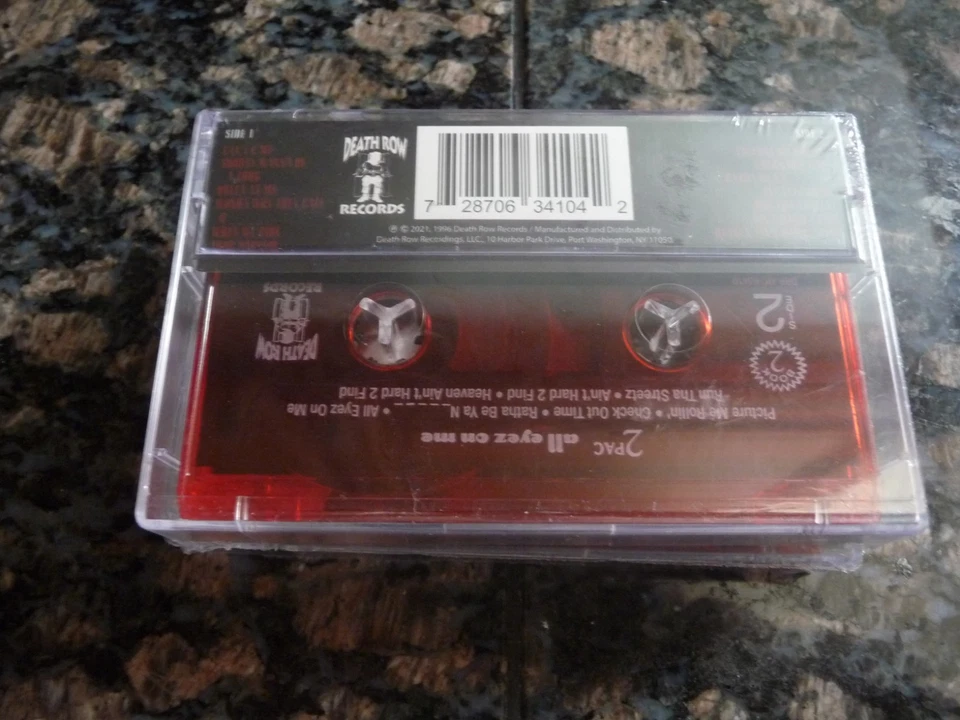 2 Pac - All Eyez On Me ( 2021 Translucent Red Reissue ) Tupac Classic Feat. C-Bo - Image 4 of 4