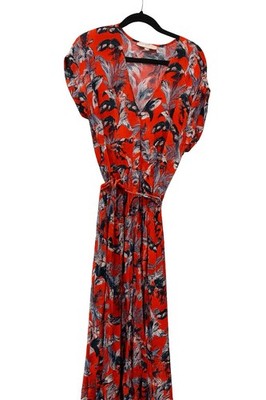chinese dress ladies Dress Casual Maxi By Loft In Red, Size: 10 – Clothes Mentor Fort Worth  Alliance TX #186