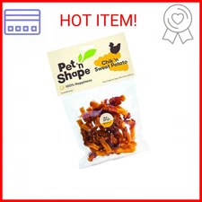 Pet 'n Shape Sweet Potato Chews Jerky Dog Treats - 8 Ounce