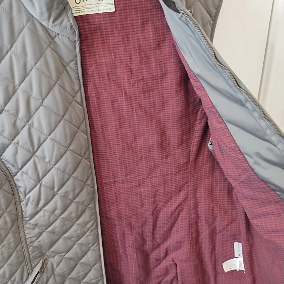 Chaleco acolchado Orvis para hombre talla mediana con aislamiento 3M Foto 4 de 4