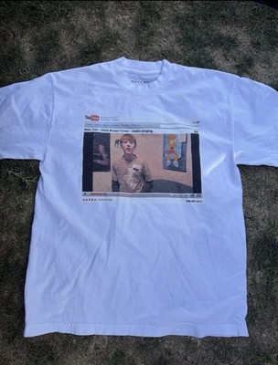 激レアJUSTIN BIEBER COACHELLA 26 Tシャツ サイズM Justin Bieber Coachella SKYLRK 2026 YouTube Shirt Size Medium