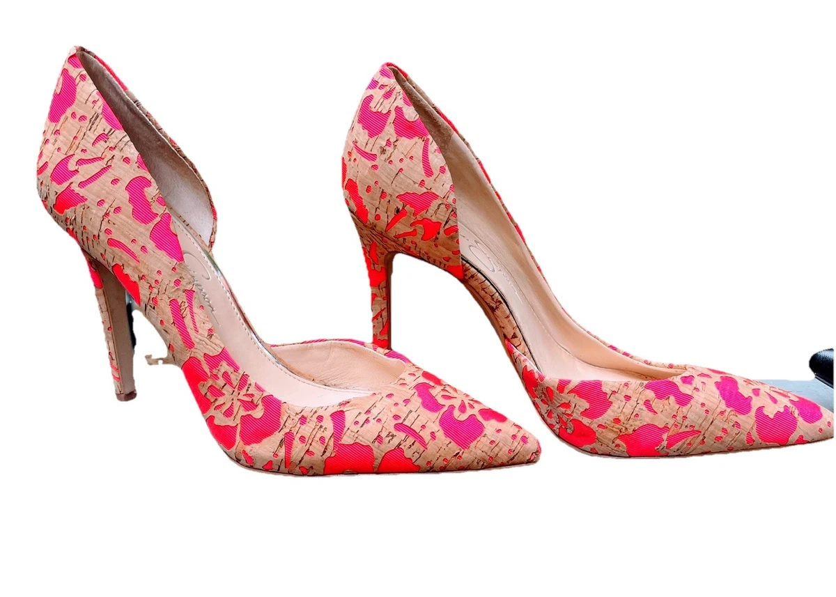 Jessica Simpson Sandali Con Tacco Souli Slingback - Rosa Valle, Tacco Slip On, Tomaia In Ecopelle - 40 EU - 3