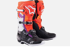 ALPINESTARS  TECH 10 BOOTS Black/Fluorescent ...