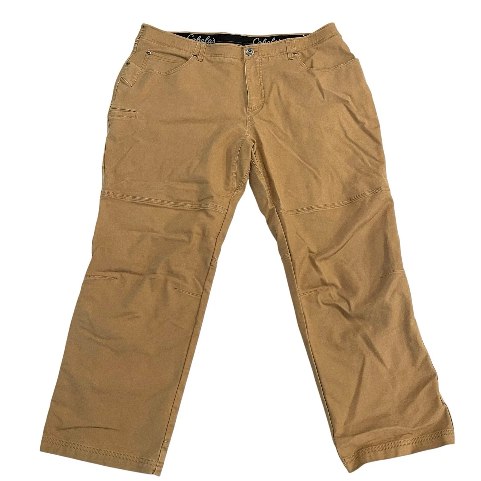 CABELAS Men's 40x28 Silverton Flex Classic Fit Pants Fleece Lined Camp Hunt Fish