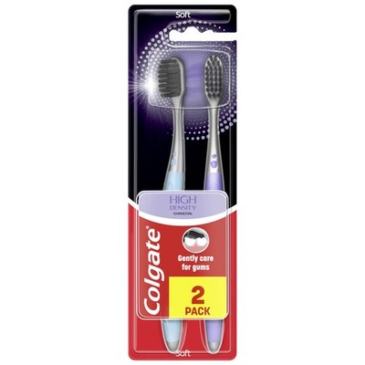 Colgate Soft High Density Zahnbürste, 2 Stück