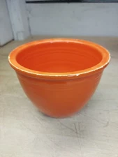 Vintage Fiesta Ware Fiestaware ORANGE #1 Nesting Bowl  With Rings