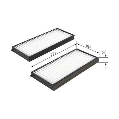 Filter Innenraumluft Bosch 1987432260 für Kia