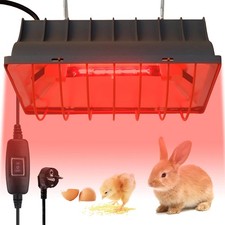 150W Wärmelampe Rotlicht Strahler Infrarotlampe Rotlichtlampe für Tiere lampe