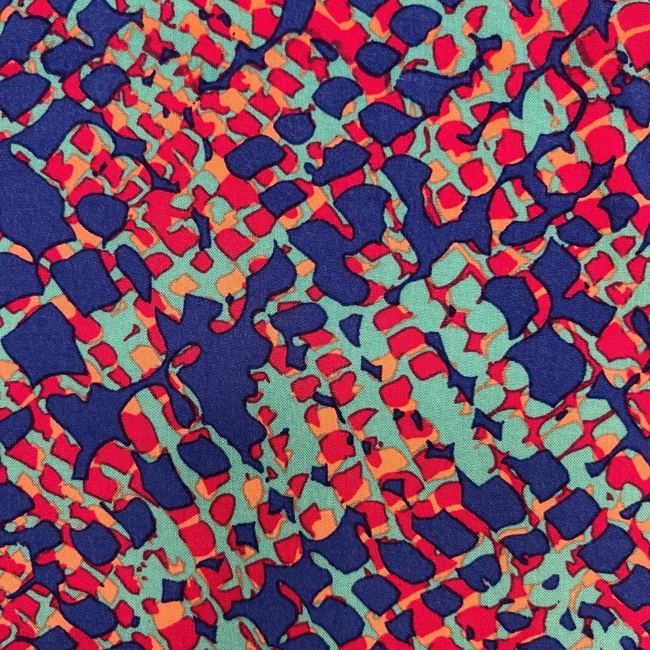 Splendid Multicolor Pattern Collared V-Neck Blous… - image 7