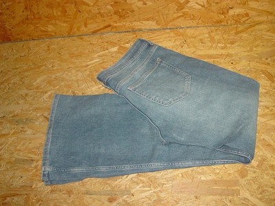 H&M DIVIDED 42 Damen Schlagjeans Stretchjeans/Jeans blau used