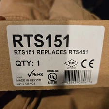 System Sensor RTS-151 Remote Test Stations 