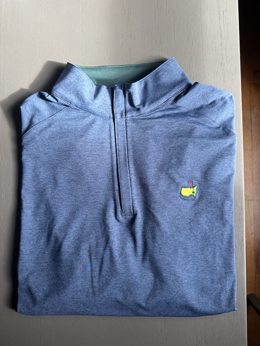 Masters - Peter Millar 1/4 Zip Pullover Men's Large Augusta