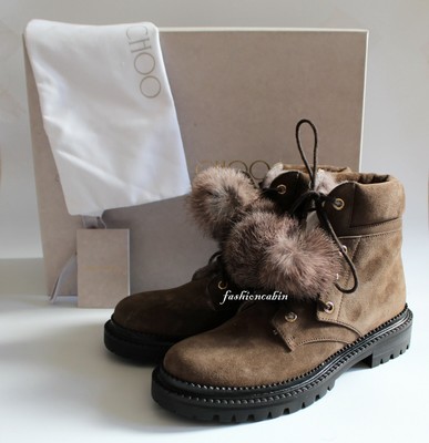 jimmy choo boots with fur