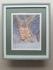 Brambly Hedge print 'The Winter Tree House'  FRAMED