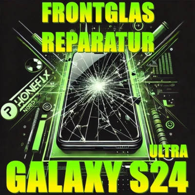 MARKENLOS Samsung Galaxy S24 Ultra Frontglas Reparatur📱Display Glas Tausch🔥 24H EXPRESS