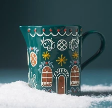 Anthropologie Ginger Ceramic Stoneware Creamer New