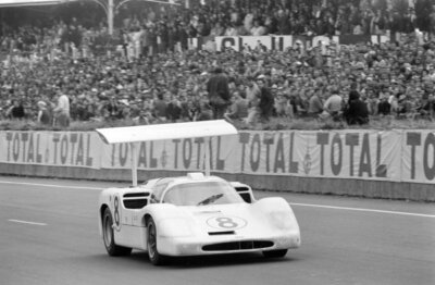 Bruce Jennings & Bob Johnson Chaparral 2F Chevrolet Le Mans 1967 Old Photo 48
