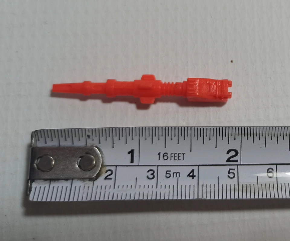 COLECO VTG 1987 STARCOM SF/B STARHAWK SPACESHIP MEGALASER SIDE GUN ACCESSORY - Image 2 of 2