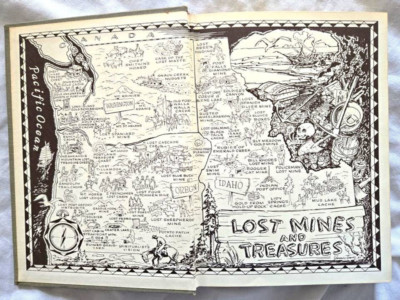 Lost Mines and Treasures of the Pacific Northwest by Ruby Hult 1964 h/c