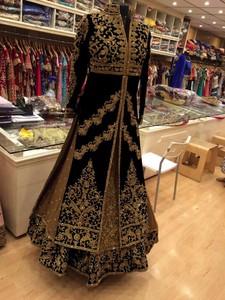 frock design from saree