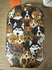 Adorable, dog lovers, Crossbody Monarque Canine Cousins