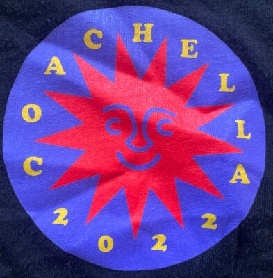 2022 Coachella Music Fest T-Shirt, Men s L, Idles Spiritualized Harry Styles
