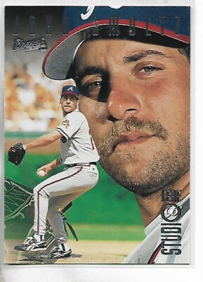 1996 Leaf Studio John Smoltz Card
