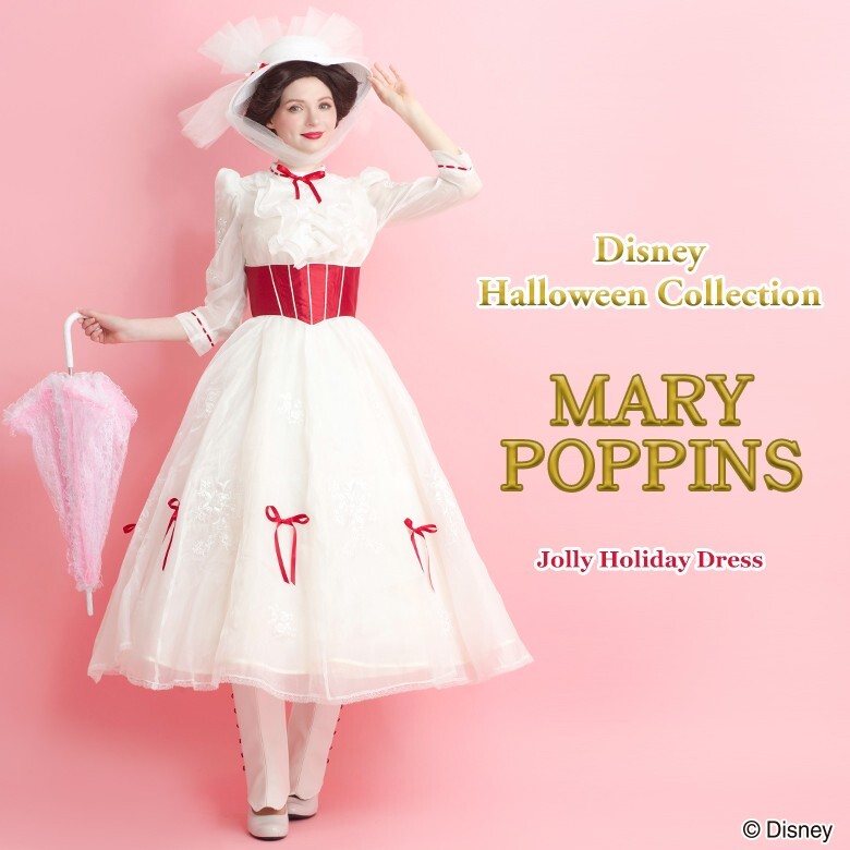 シークレットハニー　メリー・ポピンズ ジョリー・ホリデードレス Disney Mary poppins halloween Dress Woman secret honey Japan