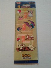 Pokemon 1999 Sticker Time Stickers