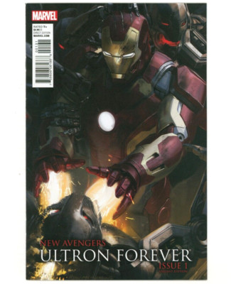 Marvel NEW AVENGERS Age of ULTRON FOREVER #1 1:25 Movie Connecting Variant Cover