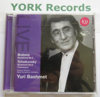 BRAHMS / TCHAIKOVSKY - Symphonies Nos 3 & 6 BASHMET - Excellent Condition CD ICA