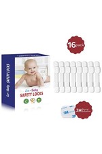 Eco-Baby Child Safety Cabinet Locks,Drawers, Oven, Toilet Seat, Fridge and More