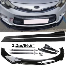 Front Bumper Lip Spoiler Side Skirts Rear For KIA Forte Koup Optima Glossy